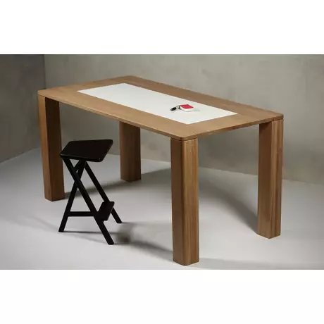 Anakin tölgyfa asztal írható fehér táblával - lavintagehome.hu